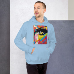 Unisex Hoodie Pop Art Eye