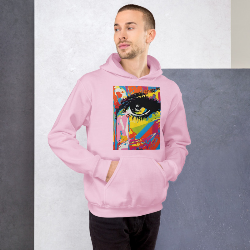 Unisex Hoodie Pop Art Eye