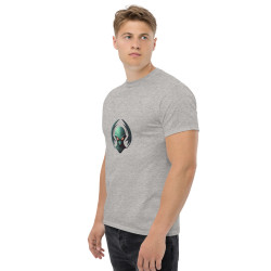 Camiseta de hombre alien verde