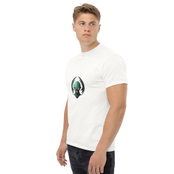 Camiseta de hombre alien verde