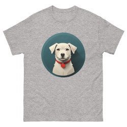 Hombre camiseta con perro