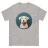 Hombre camiseta con perro