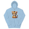 Unisex Hoodie cachorro tigre