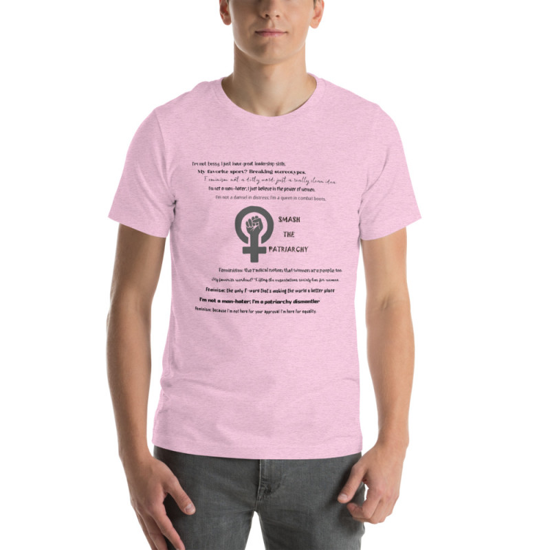 Unisex t-shirt Feminist Sentences