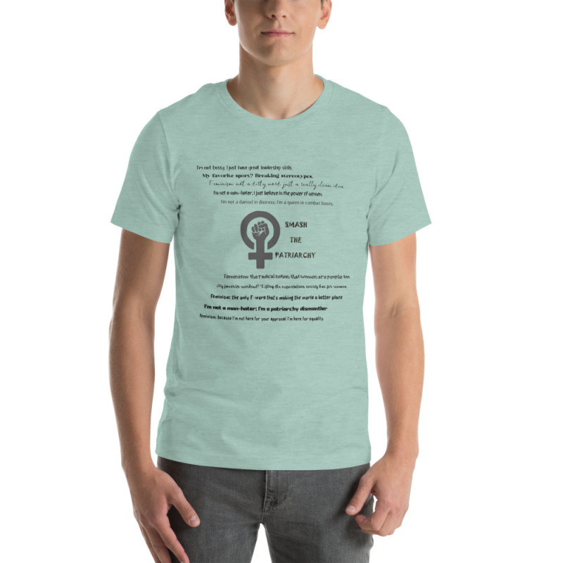 Unisex t-shirt Feminist Sentences