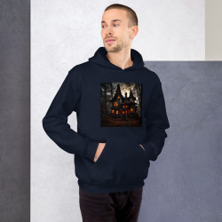 Unisex Hoodie Halloween Enchanted House