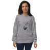 Unisex organic sweatshirt surrealist tree