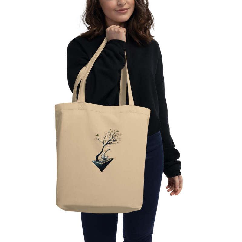 Eco Tote Bag surrealist tree