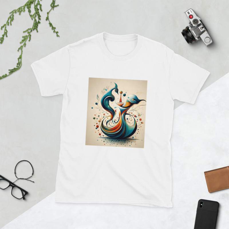 Short-Sleeve Unisex T-Shirt Surrealist animal