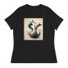 Women's Relaxed T-Shirt Surrealist animal