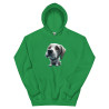 Unisex Hoodie big-headed dog