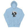 Unisex Hoodie big-headed dog