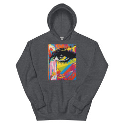 Unisex Hoodie Pop art eye