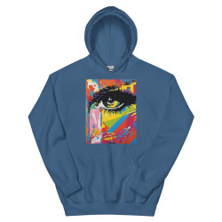 Unisex Hoodie Pop art eye