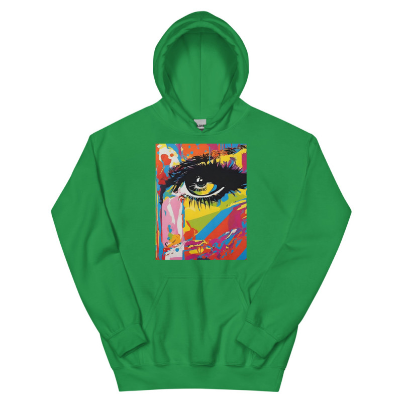 Unisex Hoodie Pop art eye