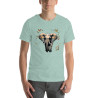 Unisex t-shirt elephant with butterflies