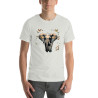 Unisex t-shirt elephant with butterflies