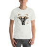 Unisex t-shirt elephant with butterflies