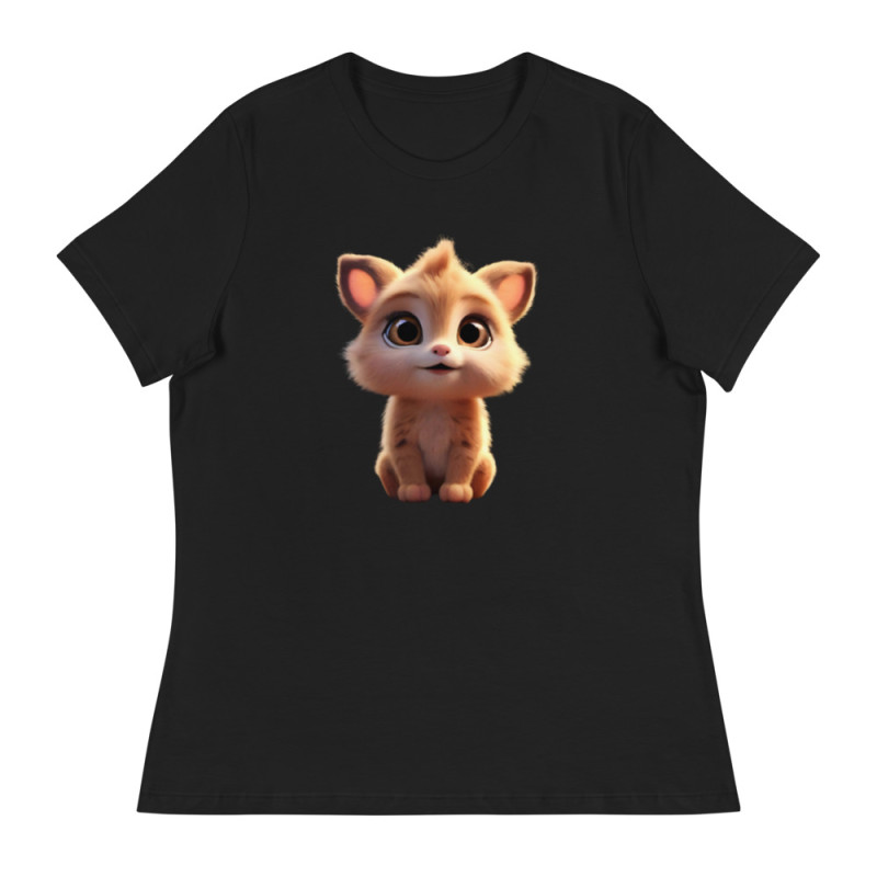 Women's Relaxed T-Shirt adorable little animal