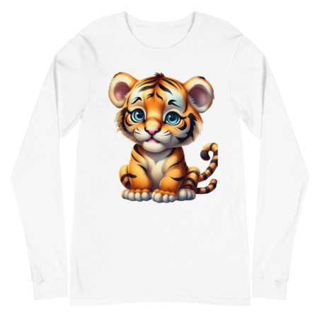 Unisex Long Sleeve Tee Tiger Cub