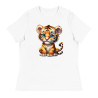 Women's Relaxed T-Shirt Tiger Cub