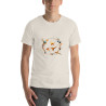 Unisex t-shirt surrealist galaxy with stars and planets