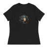 Women's Relaxed T-Shirt surrealist woman with stars