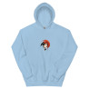 Unisex Hoodie woman's face with red headdress