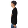 Unisex organic sweatshirt footballer logo