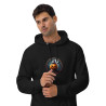 Unisex eco raglan hoodie Halloween Pumpkin