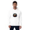 Unisex eco raglan hoodie Halloween Pumpkin