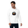 Unisex eco raglan hoodie Halloween Pumpkin