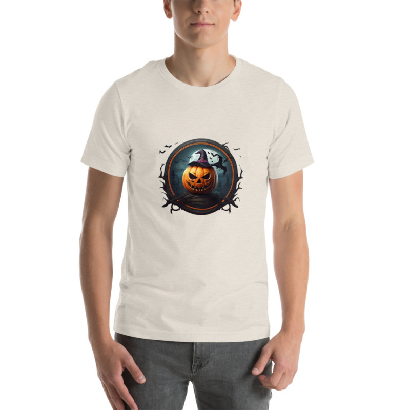 Unisex t-shirt Halloween Pumpkin