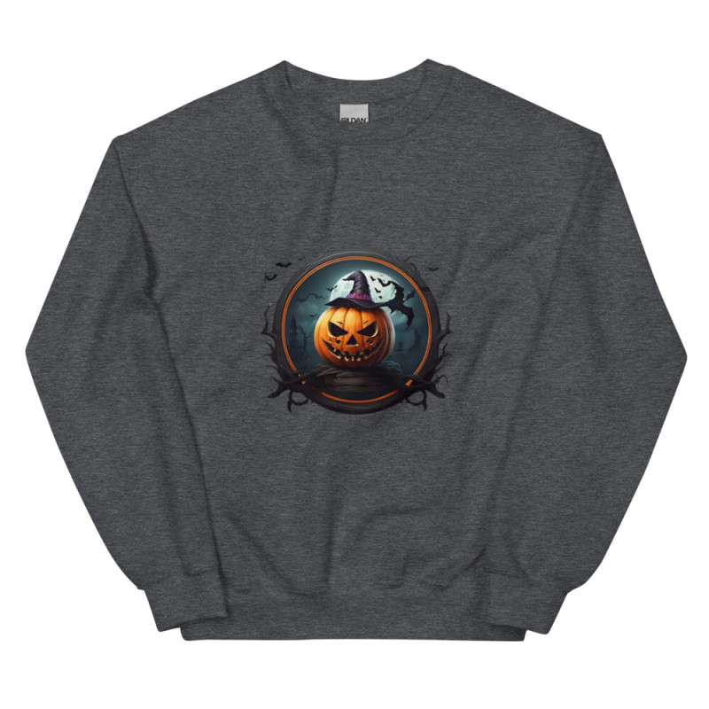 Unisex Sweatshirt Halloween Pumpkin