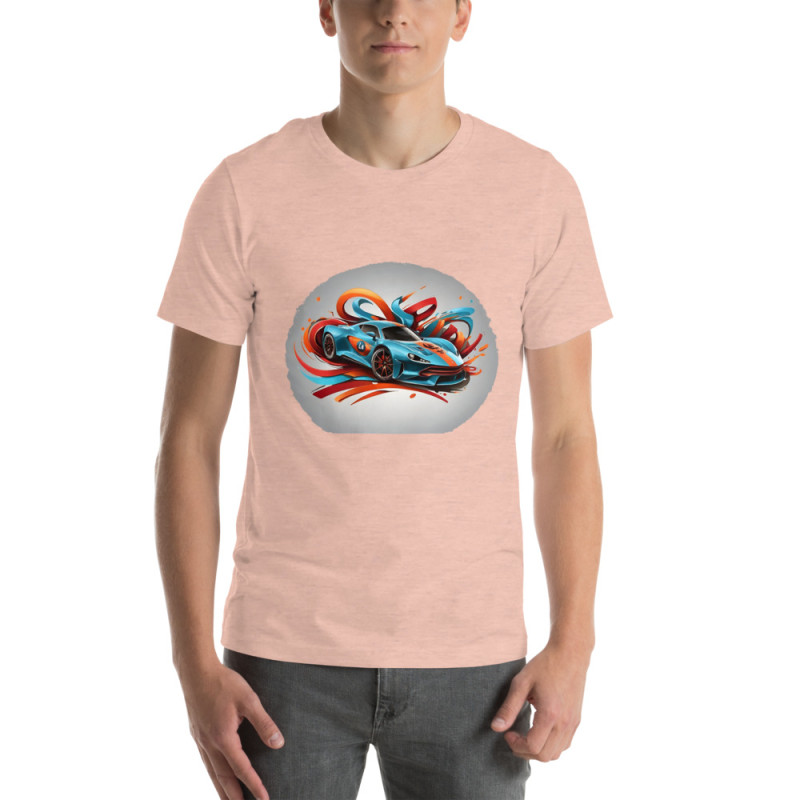 Unisex t-shirt Racing Car