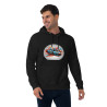 Unisex eco raglan hoodie Racing Car 2