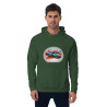 Unisex eco raglan hoodie Racing Car 2