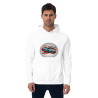 Unisex eco raglan hoodie Racing Car 2