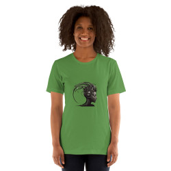 Unisex t-shirt Surrealist Woman Face