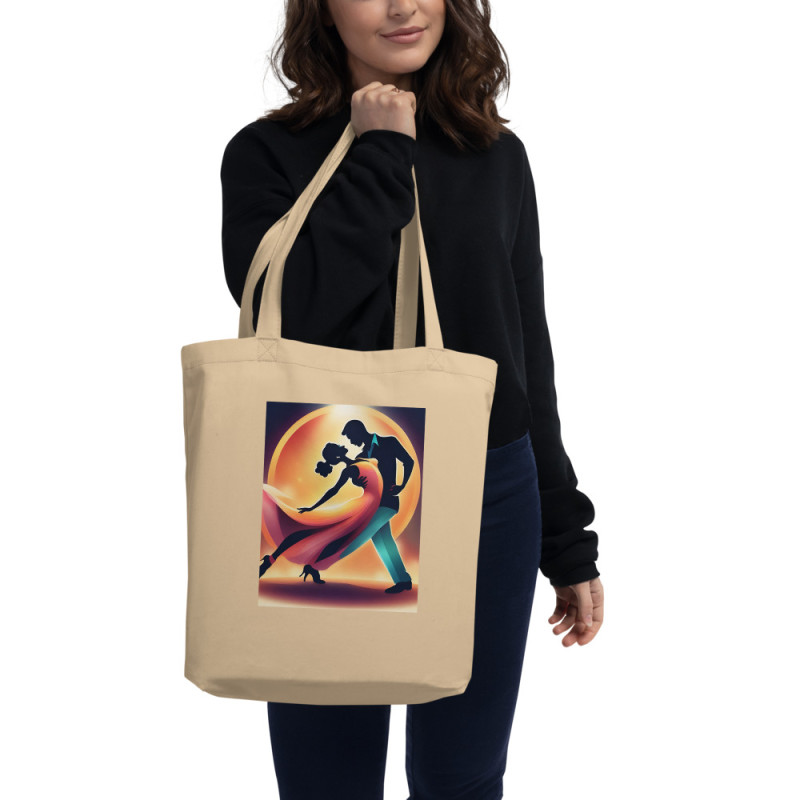 Eco Tote Bag Dancing Couple