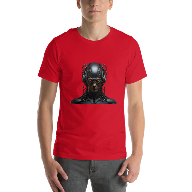 Camiseta unisex hombre cyborg