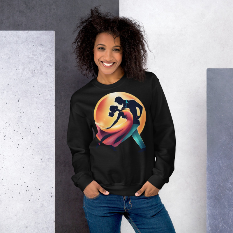 Unisex Sweatshirt dancing couple