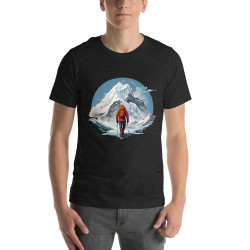 Unisex t-shirt Everest climber