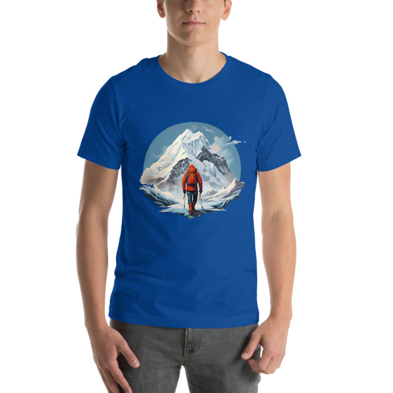 Unisex t-shirt Everest climber