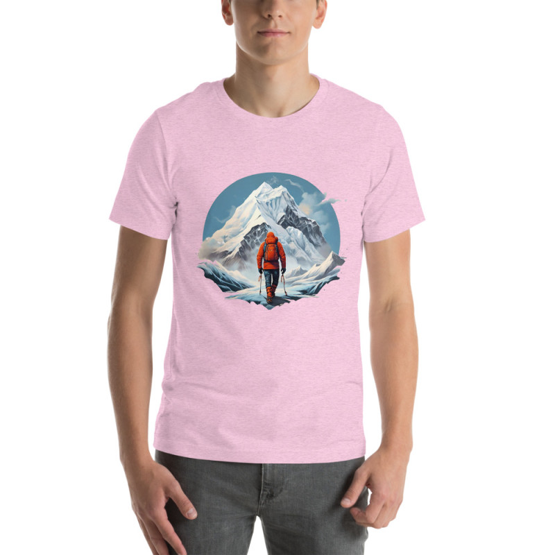 Unisex t-shirt Everest climber