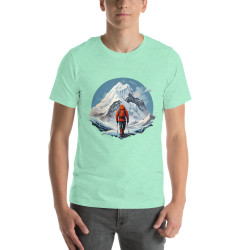 Unisex t-shirt Everest climber