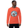 Unisex organic raglan sweatshirt Everest mountaineer