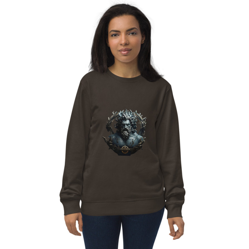 Unisex organic sweatshirt poseidon