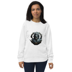 Unisex organic sweatshirt poseidon