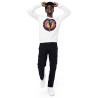 Unisex organic raglan sweatshirt hip hop dance